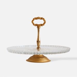 Anthropologie | Glass Serving Platter